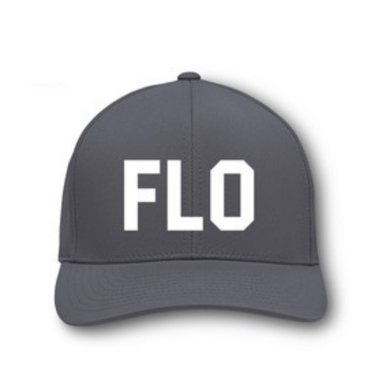 FLO Snap Back Hat - Charcoal